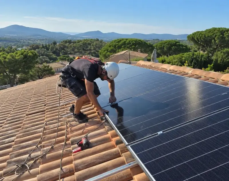 Installateur panneaux solaires Montmerle-sur-Saône — pose photovoltaïque sur toiture