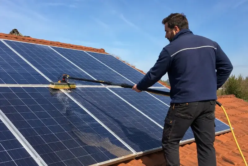 Nettoyage et entretien de panneaux solaires à Montmerle-sur-Saône